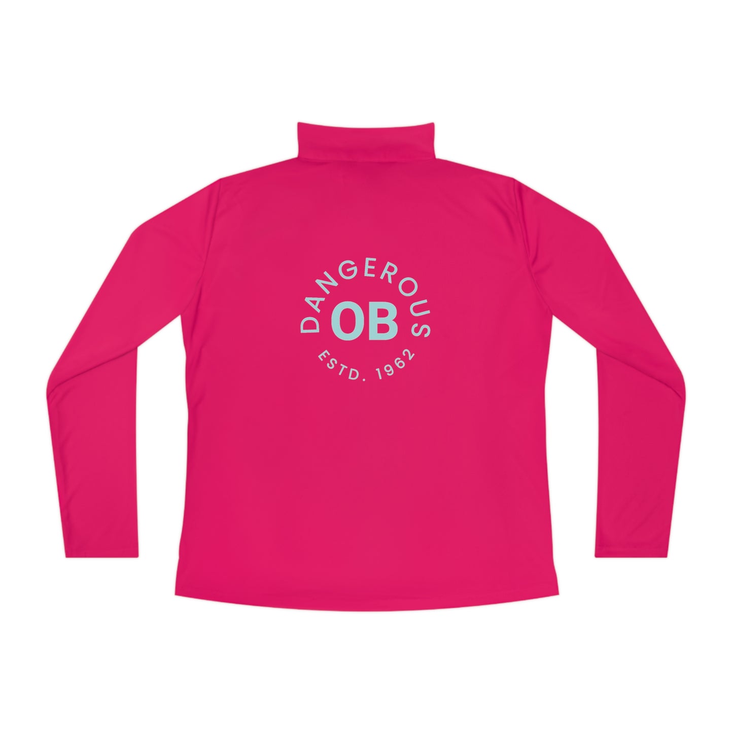 OBDangerous Designed Ladies Quarter-Zip Pullover