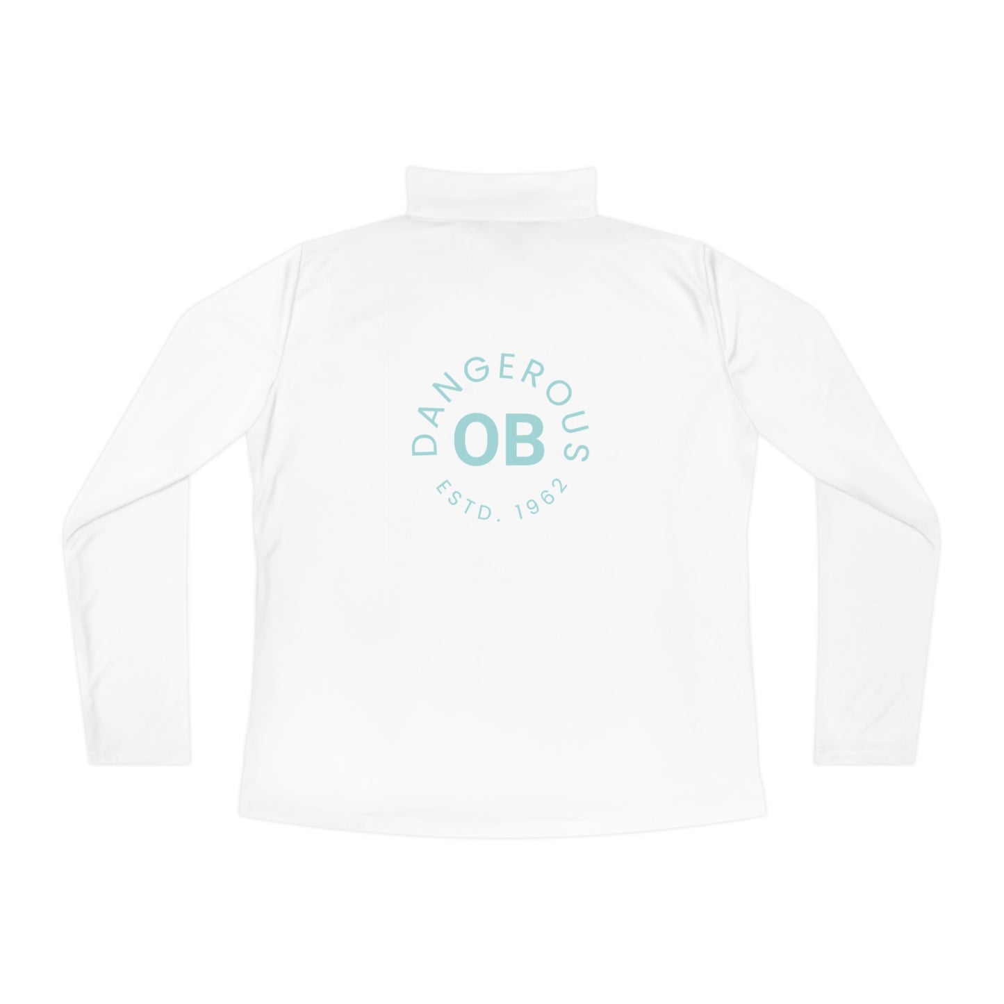 OBDangerous Designed Ladies Quarter-Zip Pullover