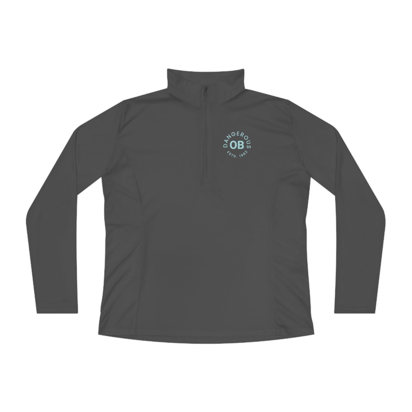 OBDangerous Designed Ladies Quarter-Zip Pullover