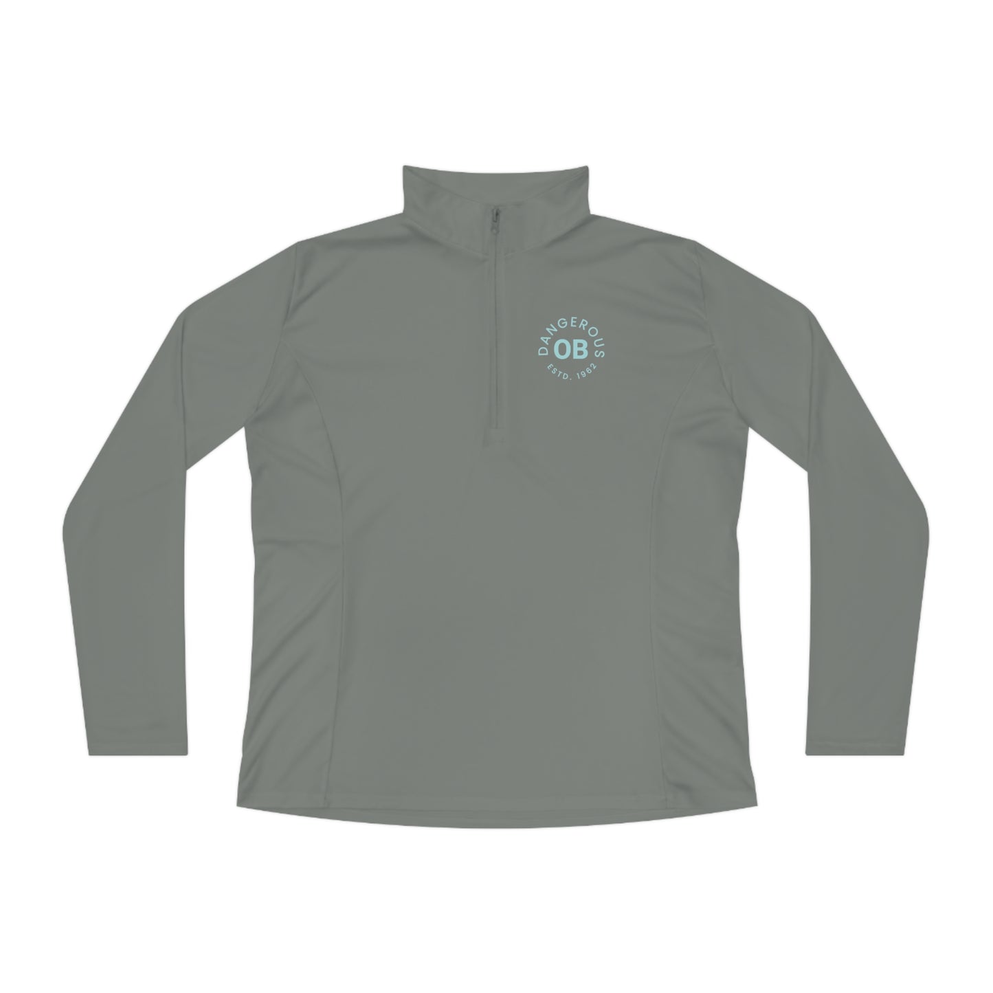 OBDangerous Designed Ladies Quarter-Zip Pullover