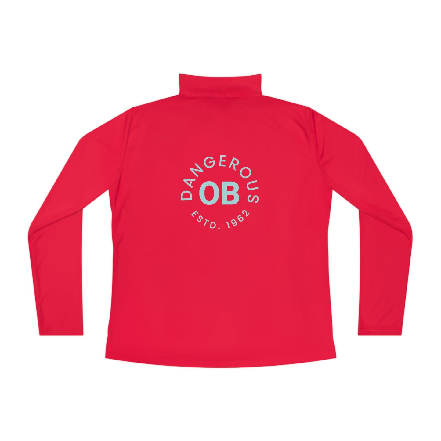 OBDangerous Designed Ladies Quarter-Zip Pullover