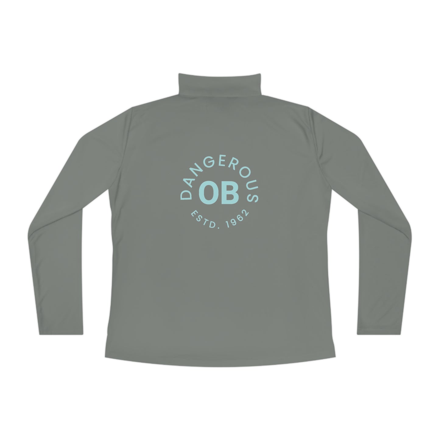 OBDangerous Designed Ladies Quarter-Zip Pullover