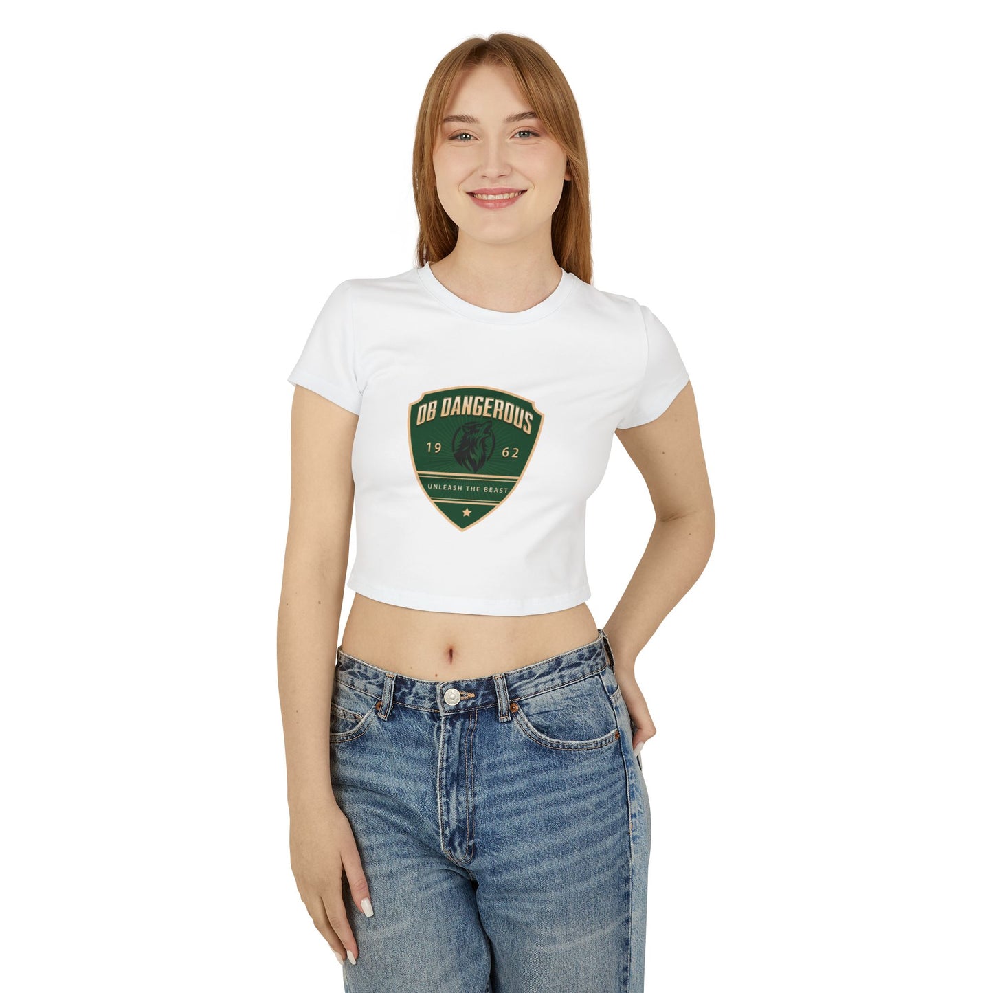 OBDangerous Designed Unleash The Beast Logo Women's Baby Tee