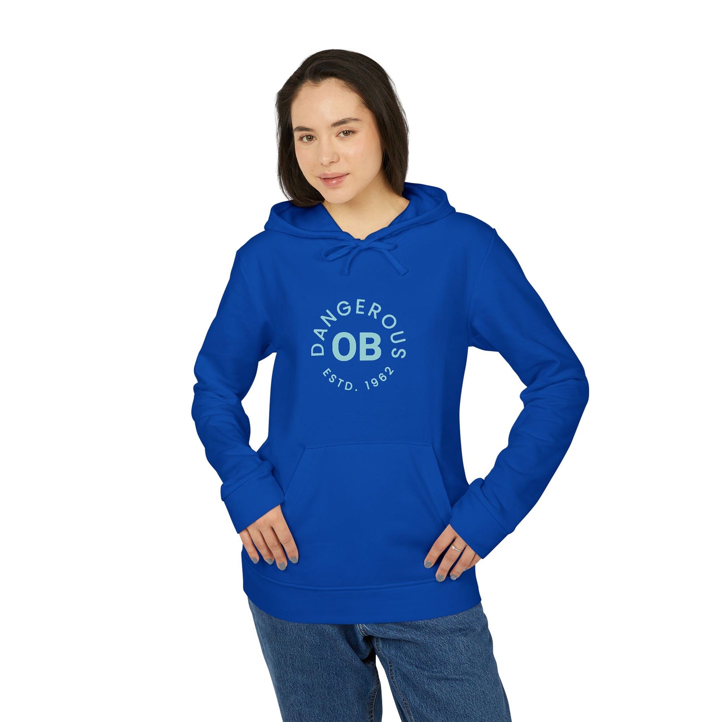 OBDangerous Designed Original Logo adidas Unisex Fleece Hoodie