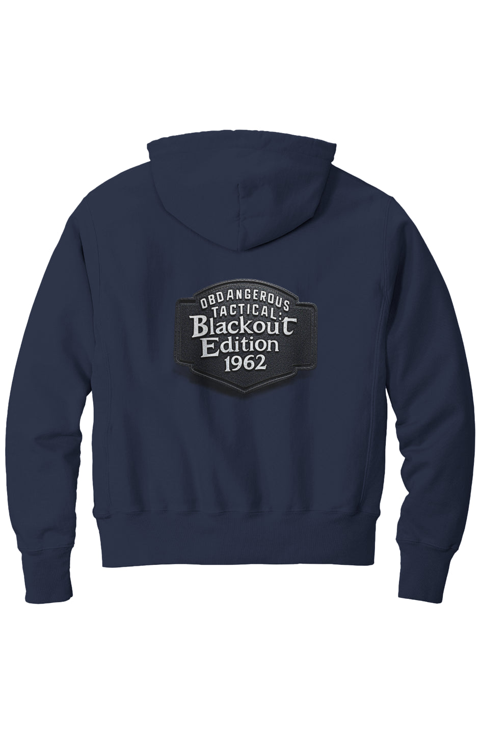 OBDangerous Designed Blackout Edition Reverse Weave Garment Dyed Hoodie