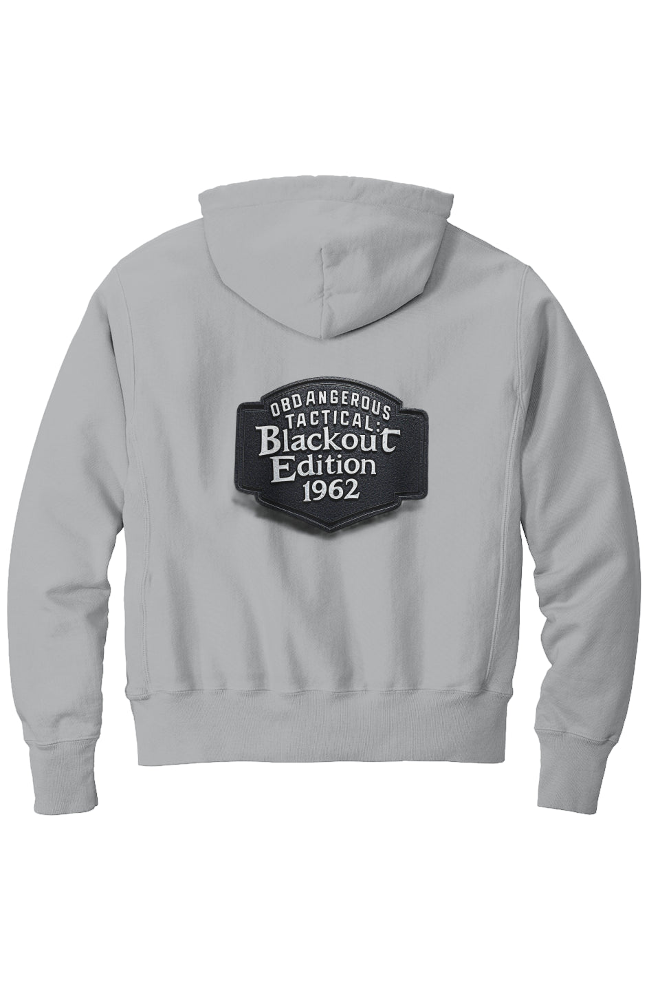 OBDangerous Designed Blackout Edition Reverse Weave Garment Dyed Hoodie