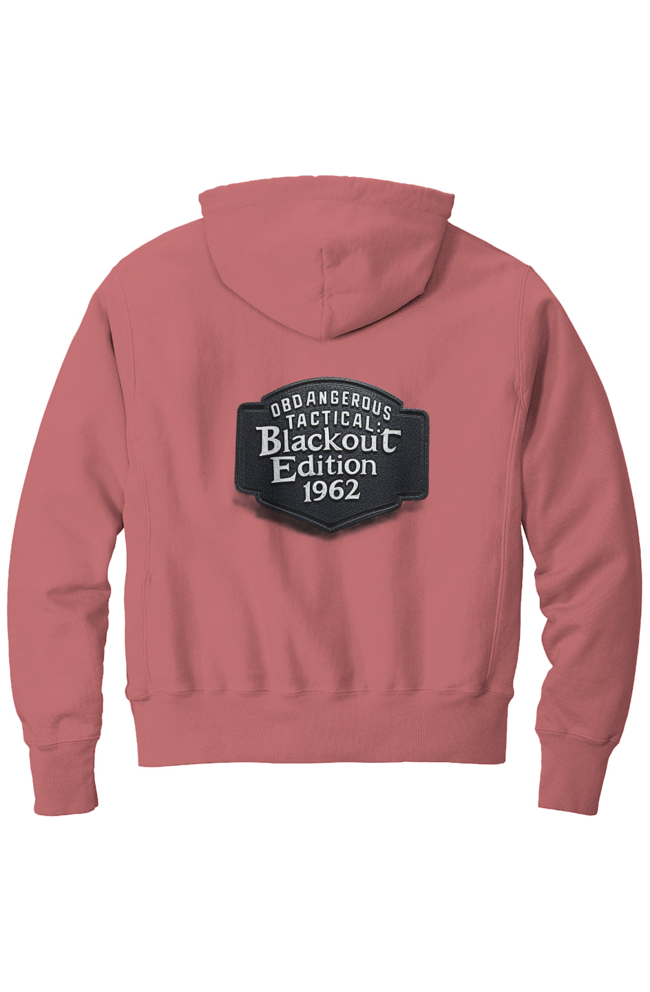 OBDangerous Designed Blackout Edition Reverse Weave Garment Dyed Hoodie