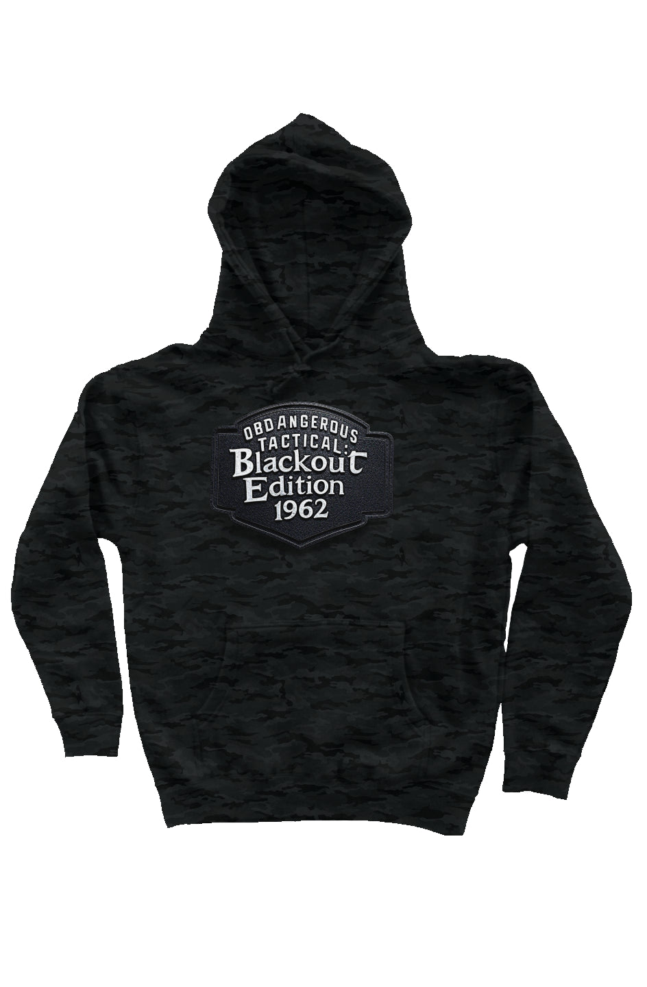 OBDangerous Designed Blackout Edition Camo Independent Heavyweight Hoodie