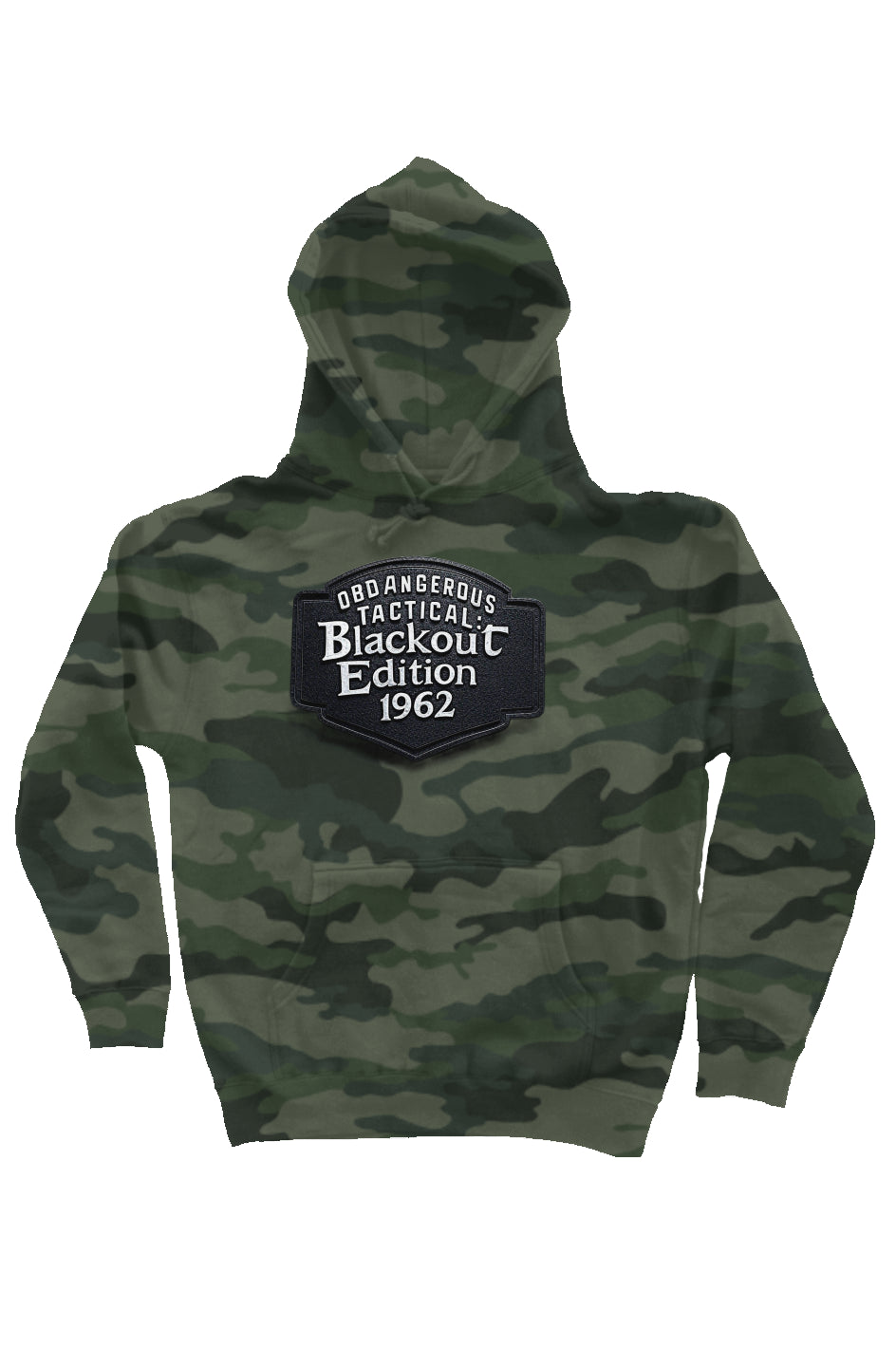 OBDangerous Designed Blackout Edition Camo Independent Heavyweight Hoodie