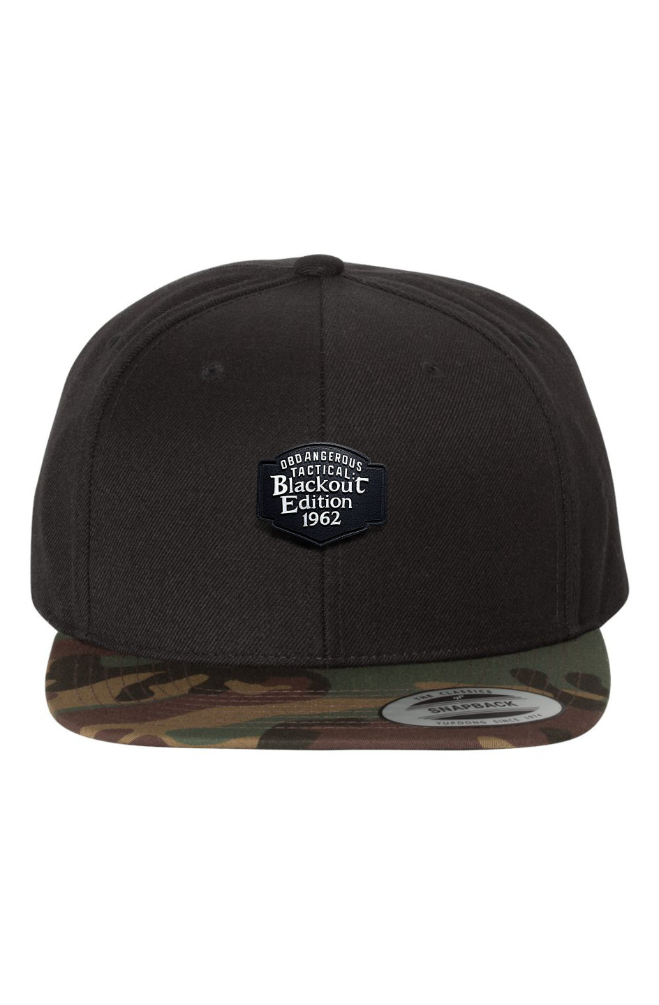 OBDangerous Designed Blackout Edition Black Camo Premium Snapback