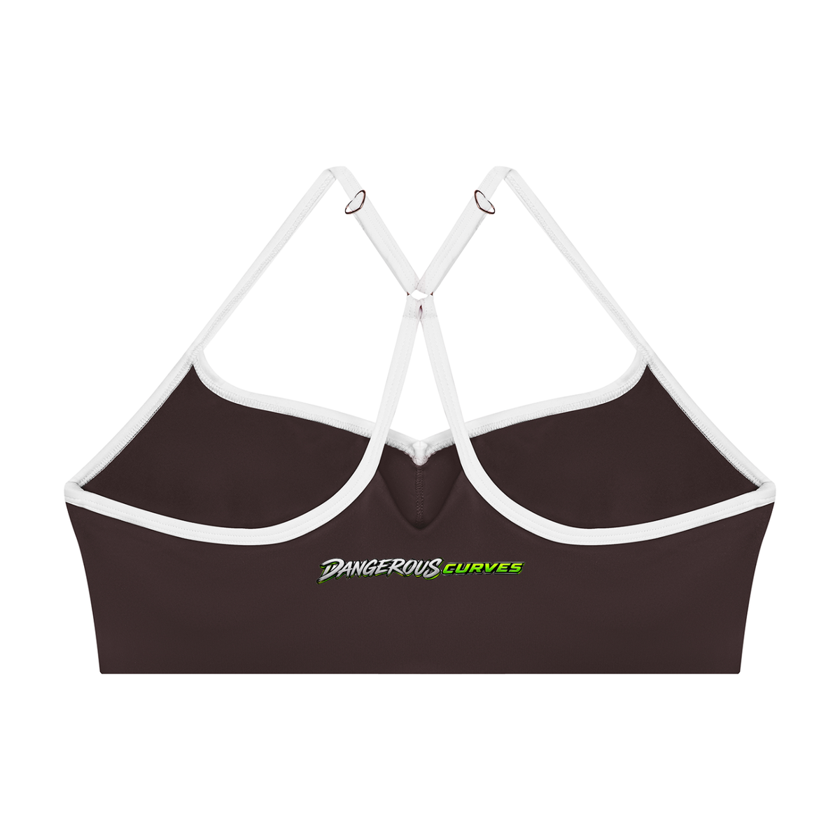 Dangerous Curves Women’s Color-Block Yoga Sports Bra