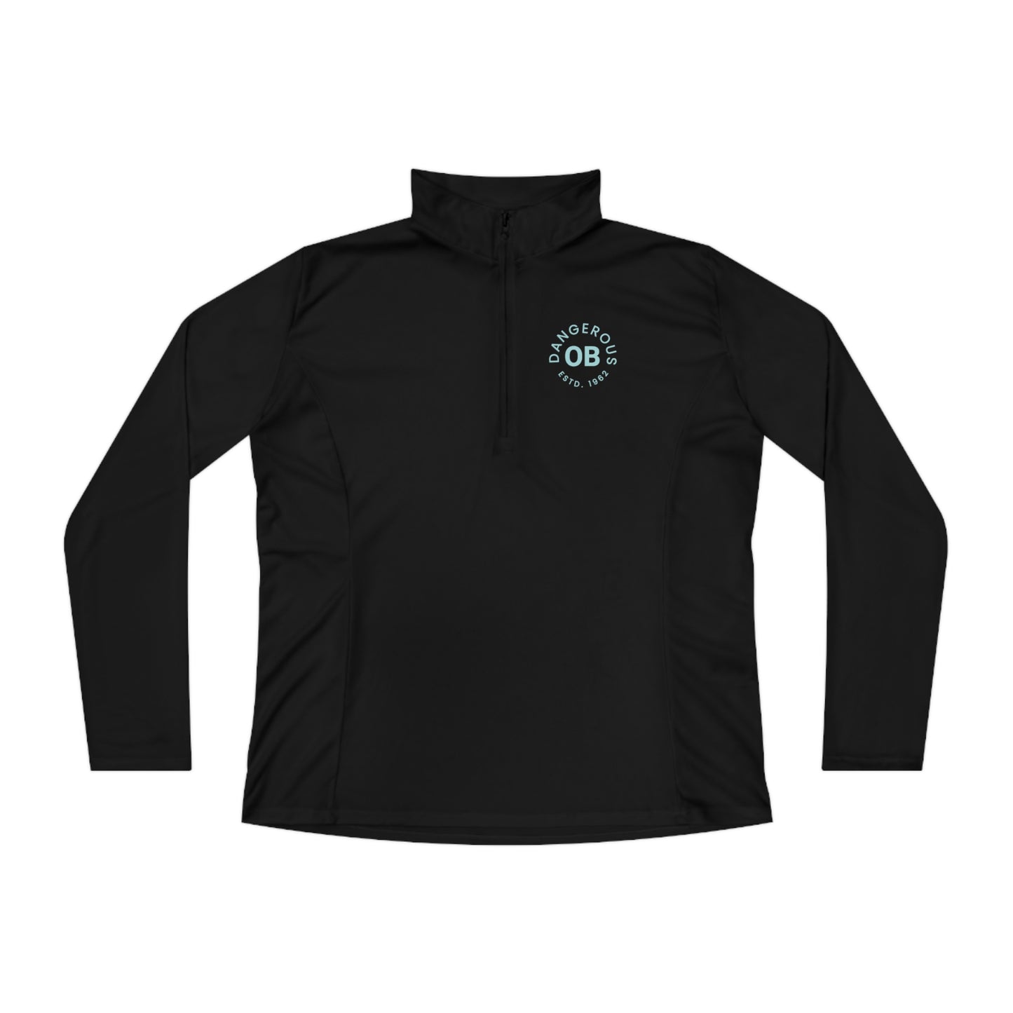 OBDangerous Designed Ladies Quarter-Zip Pullover
