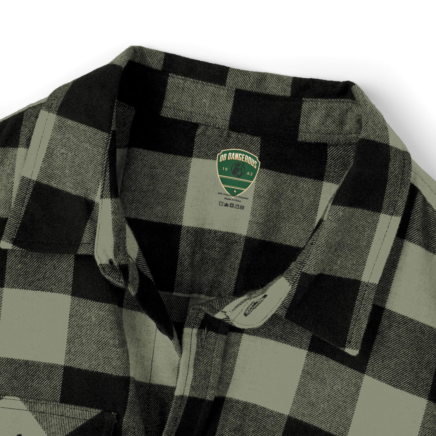 OBDangerous Designed Unleash the Beast Unisex Flannel Shirt