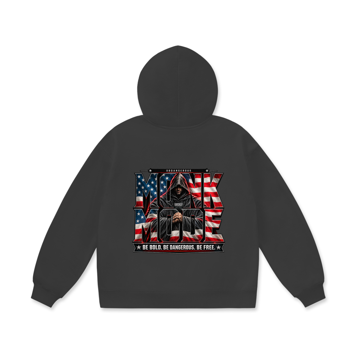 Monk Mode USA Oversize Heavyweight Fleece Hoodie