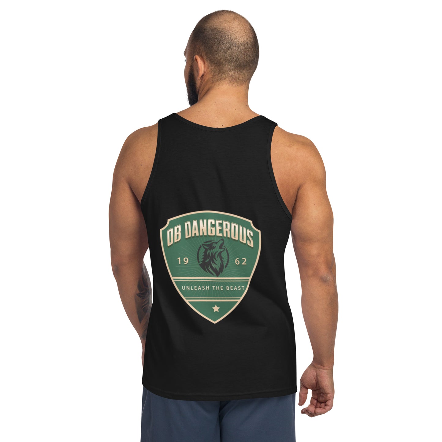OBDangerous Designed Unleash the Beast Men's Tank Top