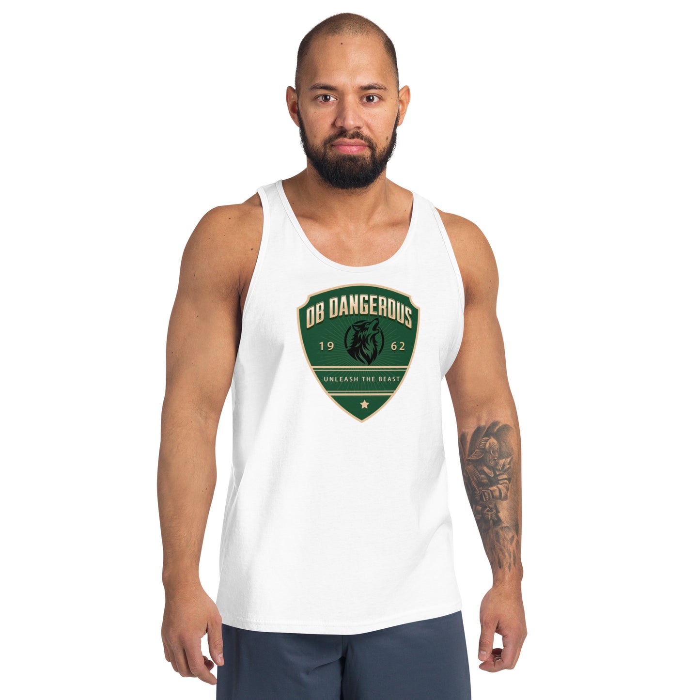OBDangerous Designed Unleash the Beast Men's Tank Top