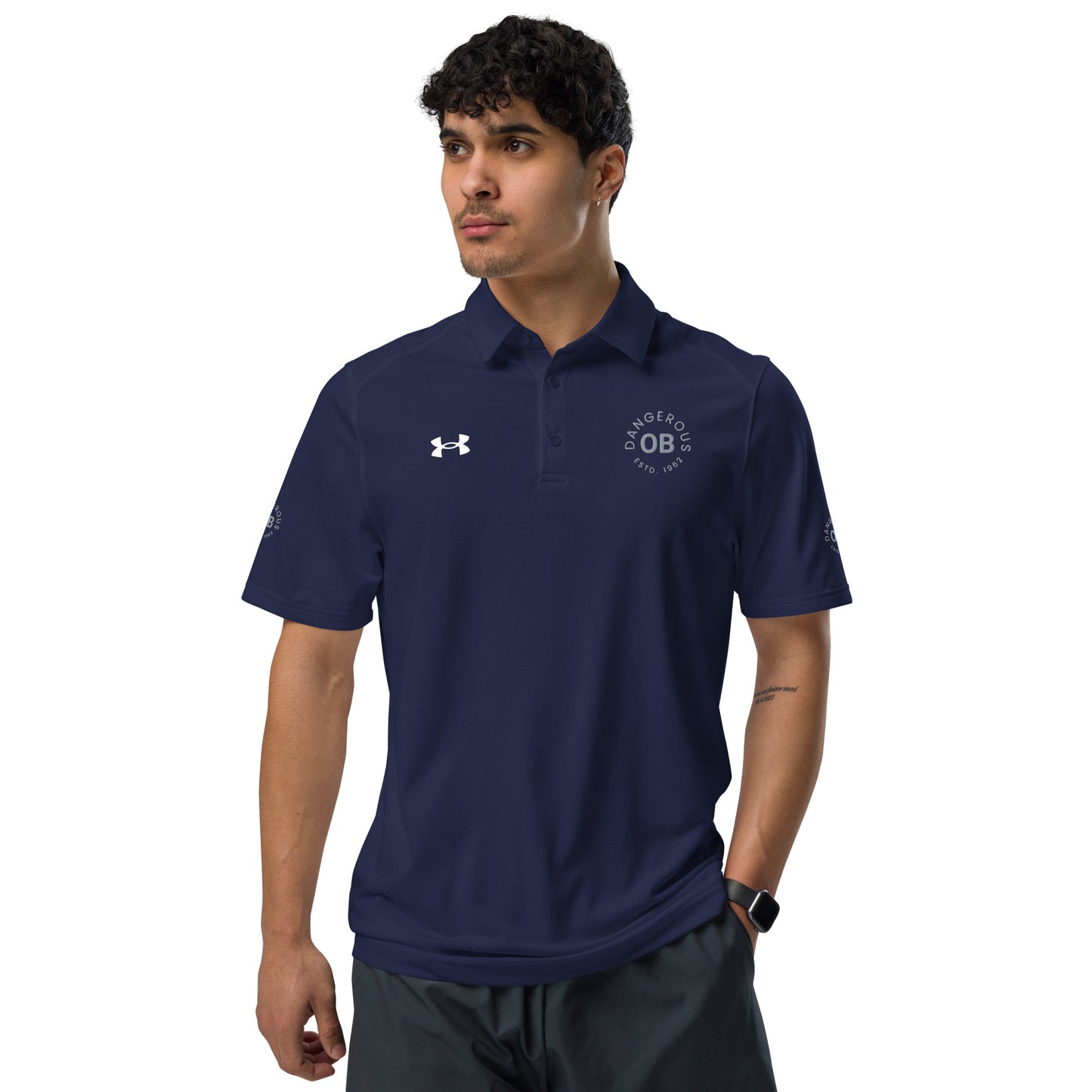 OBDangerous Designed Logo Under Armour® men's polo