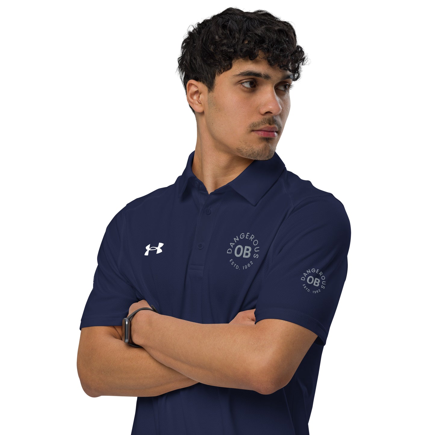 OBDangerous Designed Logo Under Armour® men's polo