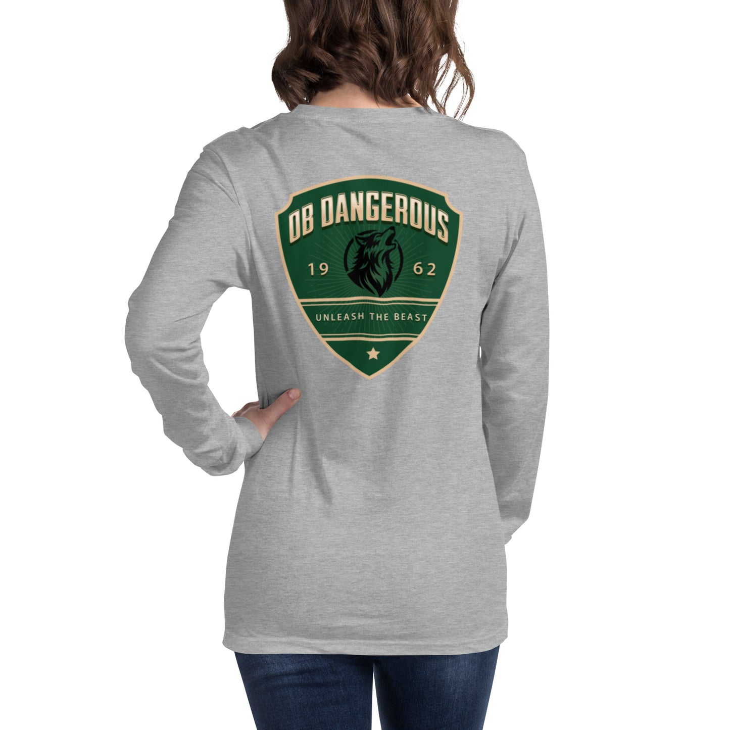 OBDangerous Designed Unleash the Beast Unisex Long Sleeve Tee