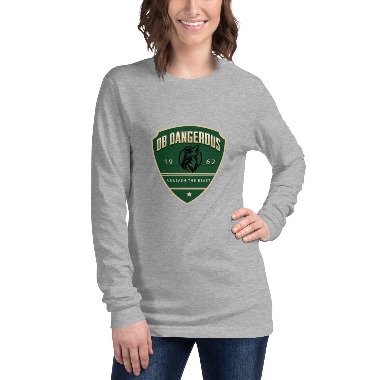 OBDangerous Designed Unleash the Beast Unisex Long Sleeve Tee
