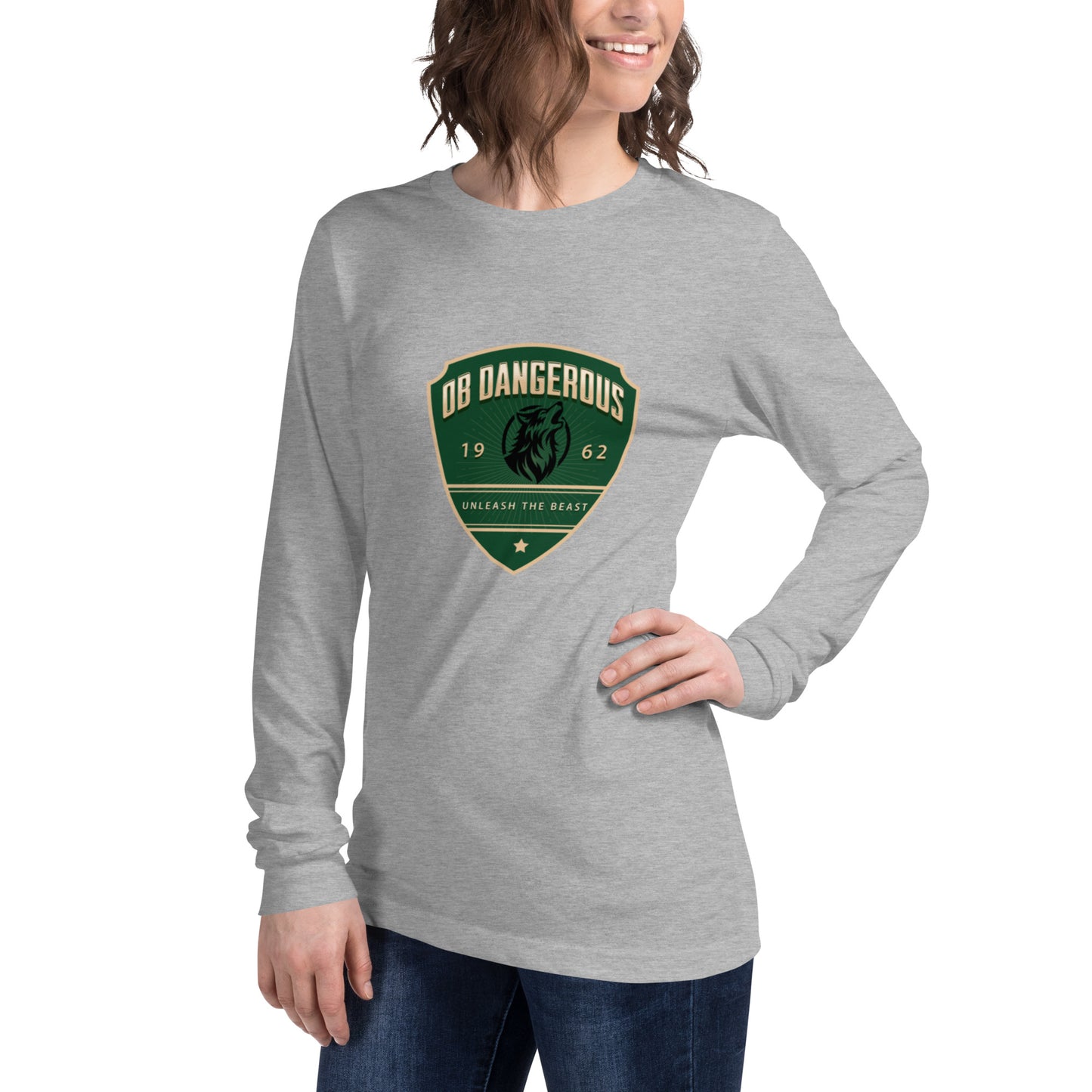 OBDangerous Designed Unleash the Beast Unisex Long Sleeve Tee