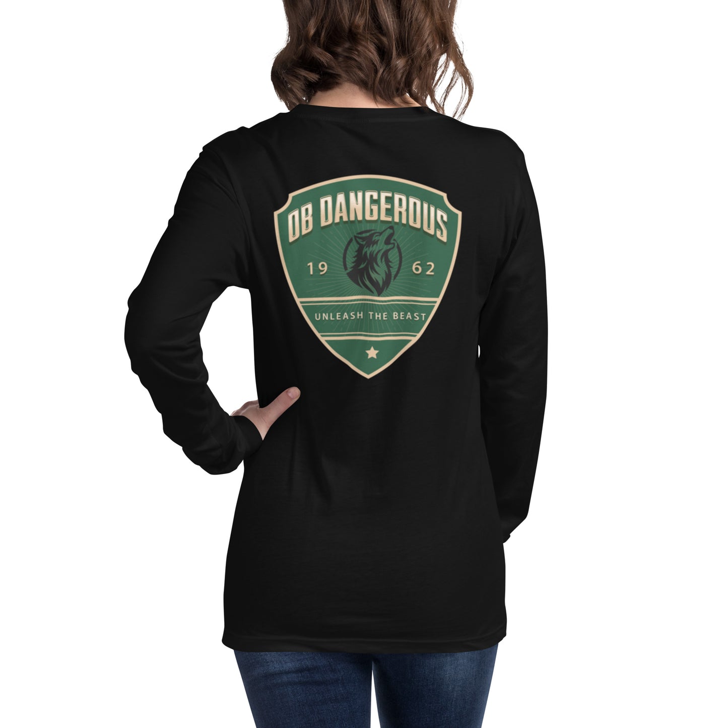 OBDangerous Designed Unleash the Beast Unisex Long Sleeve Tee