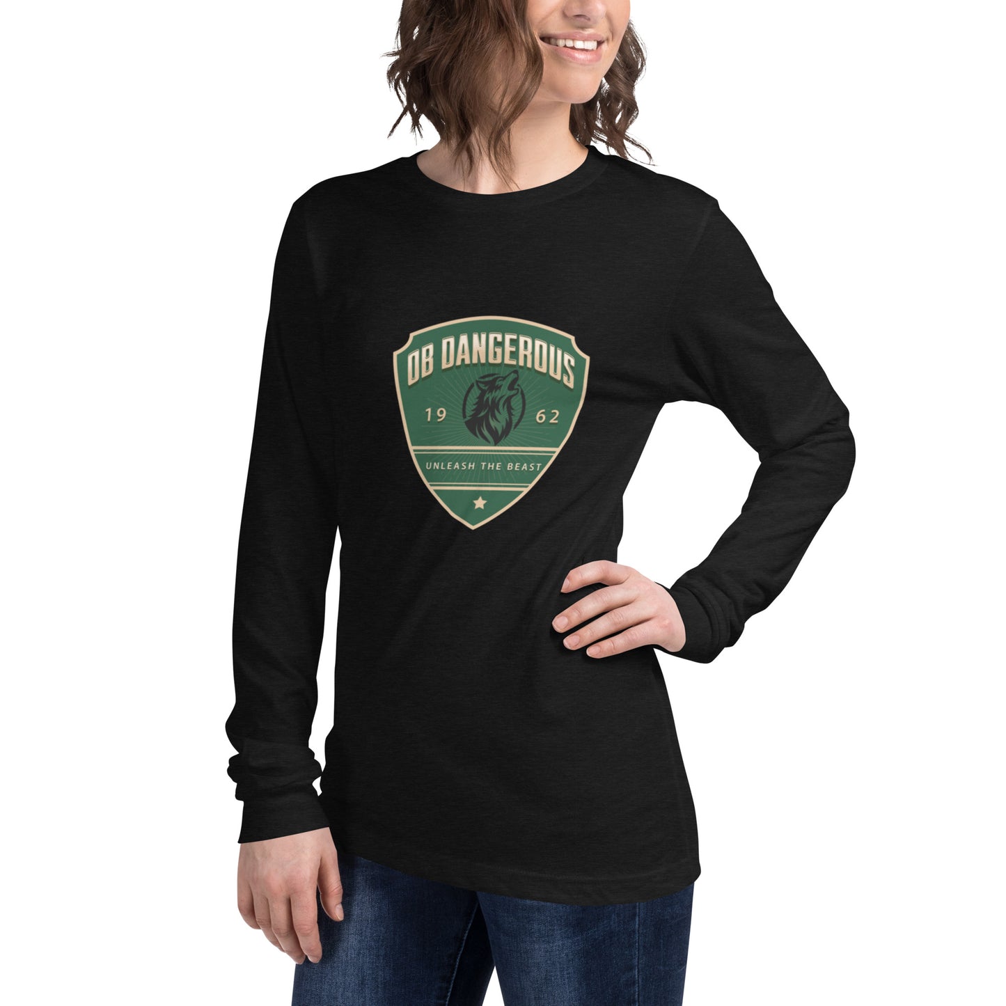 OBDangerous Designed Unleash the Beast Unisex Long Sleeve Tee