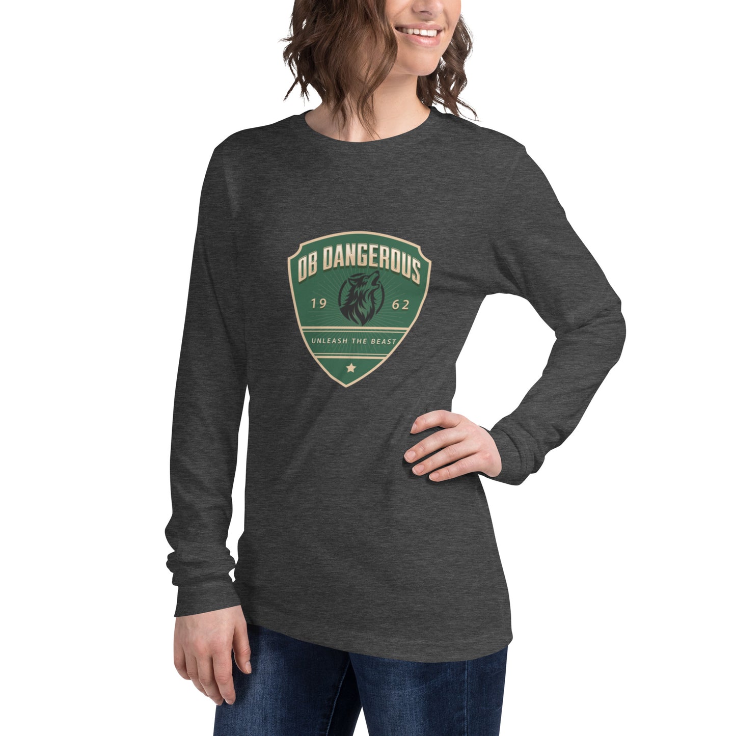 OBDangerous Designed Unleash the Beast Unisex Long Sleeve Tee
