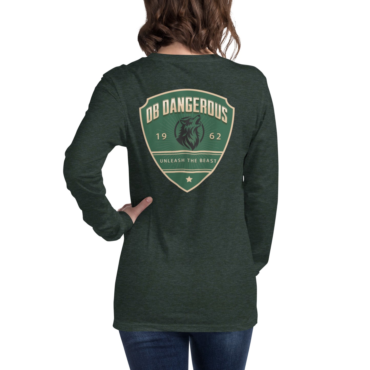 OBDangerous Designed Unleash the Beast Unisex Long Sleeve Tee