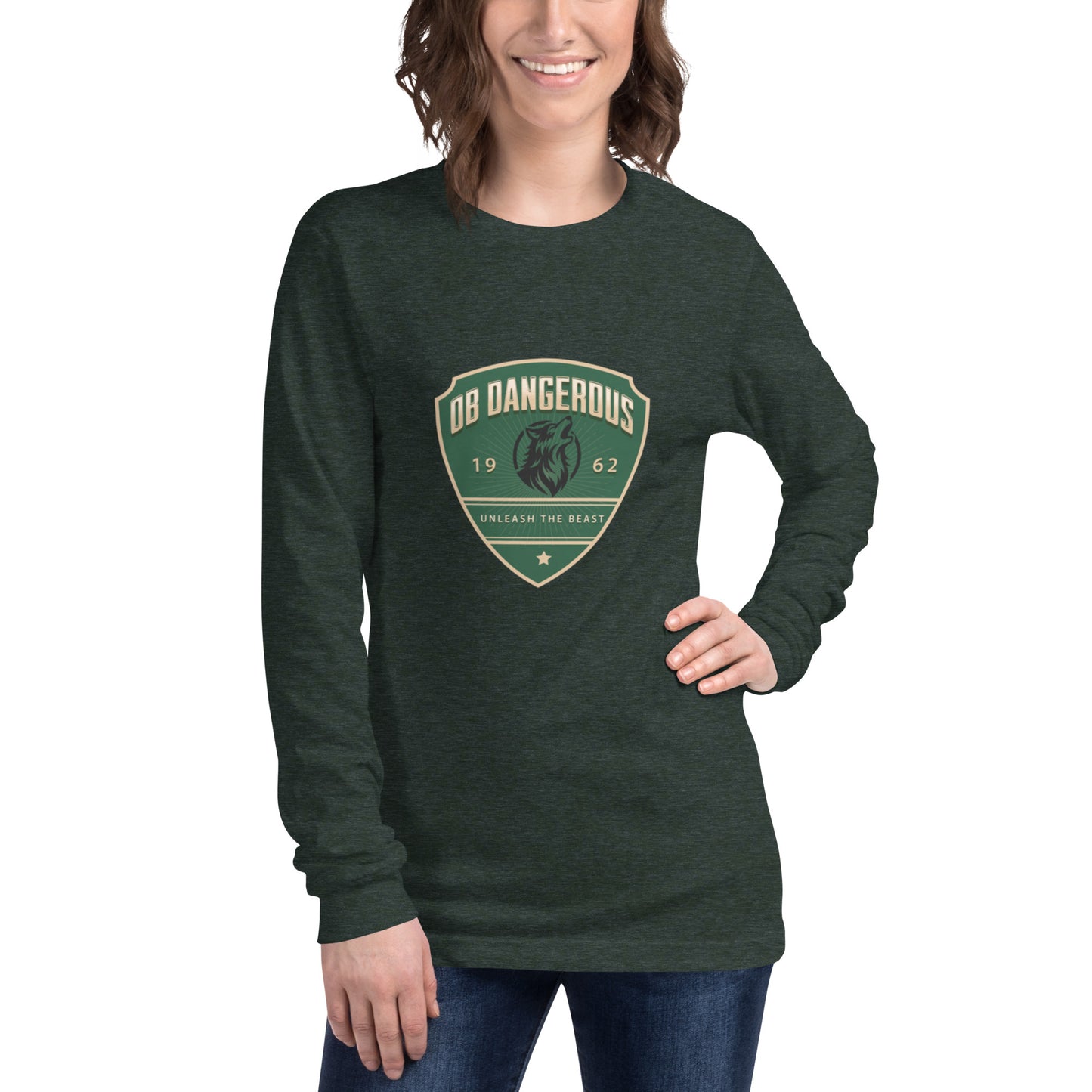 OBDangerous Designed Unleash the Beast Unisex Long Sleeve Tee
