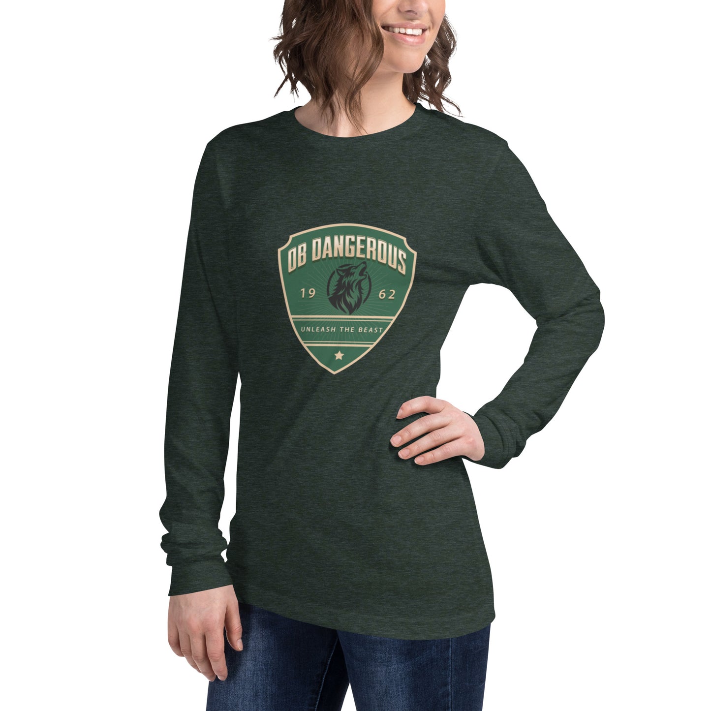 OBDangerous Designed Unleash the Beast Unisex Long Sleeve Tee