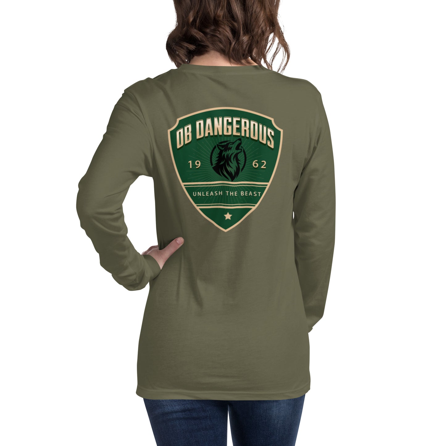 OBDangerous Designed Unleash the Beast Unisex Long Sleeve Tee