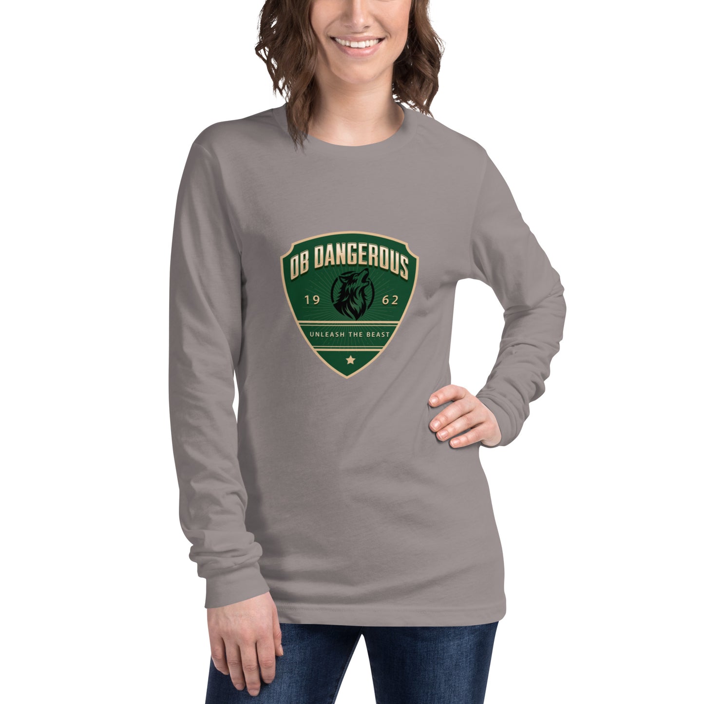 OBDangerous Designed Unleash the Beast Unisex Long Sleeve Tee