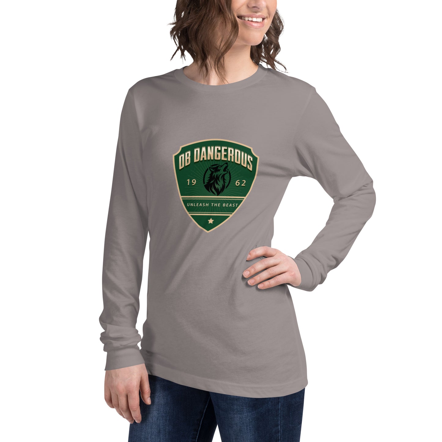 OBDangerous Designed Unleash the Beast Unisex Long Sleeve Tee