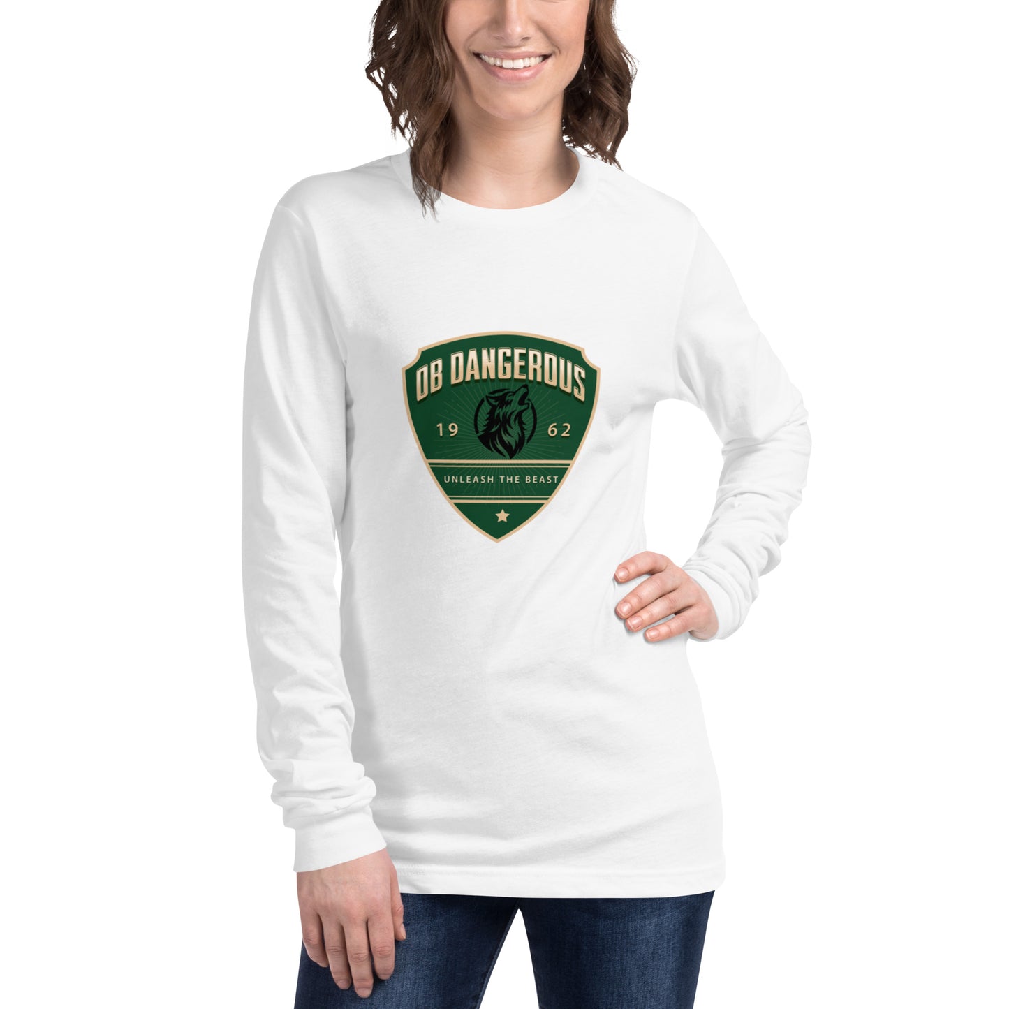 OBDangerous Designed Unleash the Beast Unisex Long Sleeve Tee