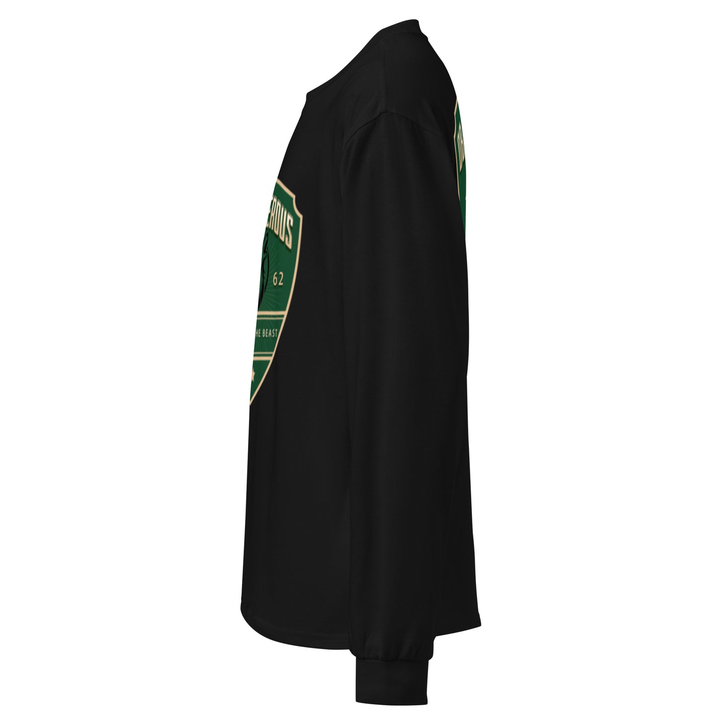 OBDangerous Designed Origianl Black Logo Premium heavyweight long sleeve shirt