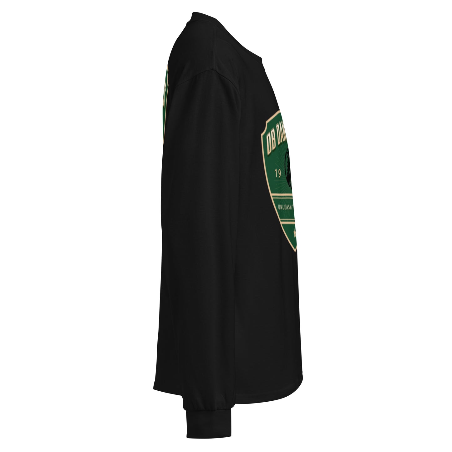 OBDangerous Designed Origianl Black Logo Premium heavyweight long sleeve shirt