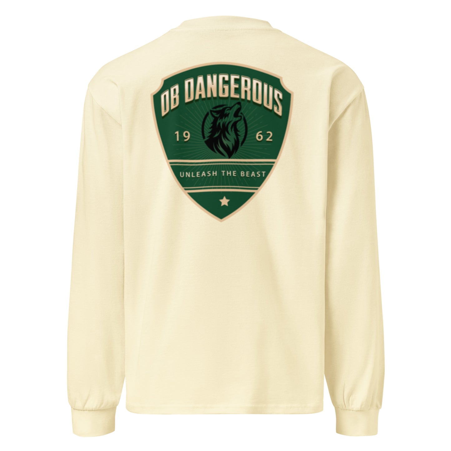 OBDangerous Designed Origianl Black Logo Premium heavyweight long sleeve shirt
