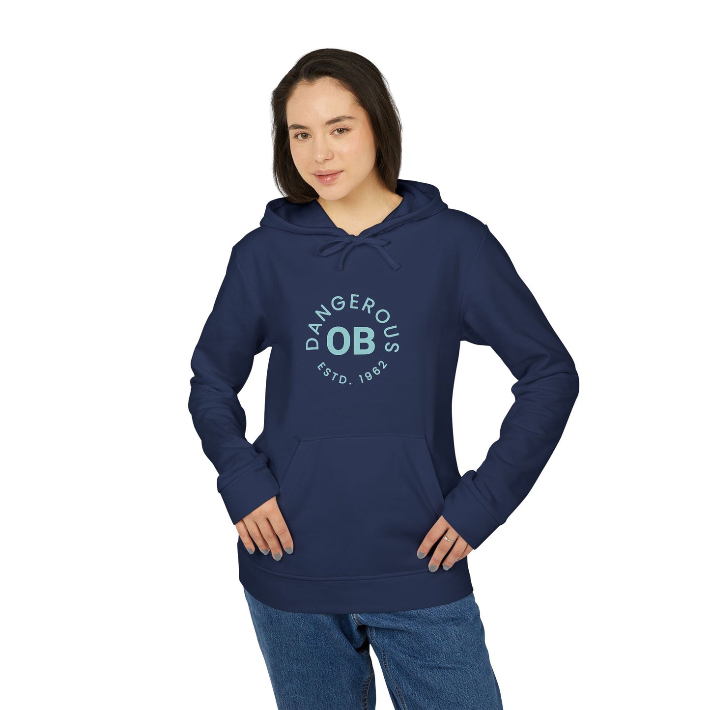 OBDangerous Designed Original Logo adidas Unisex Fleece Hoodie