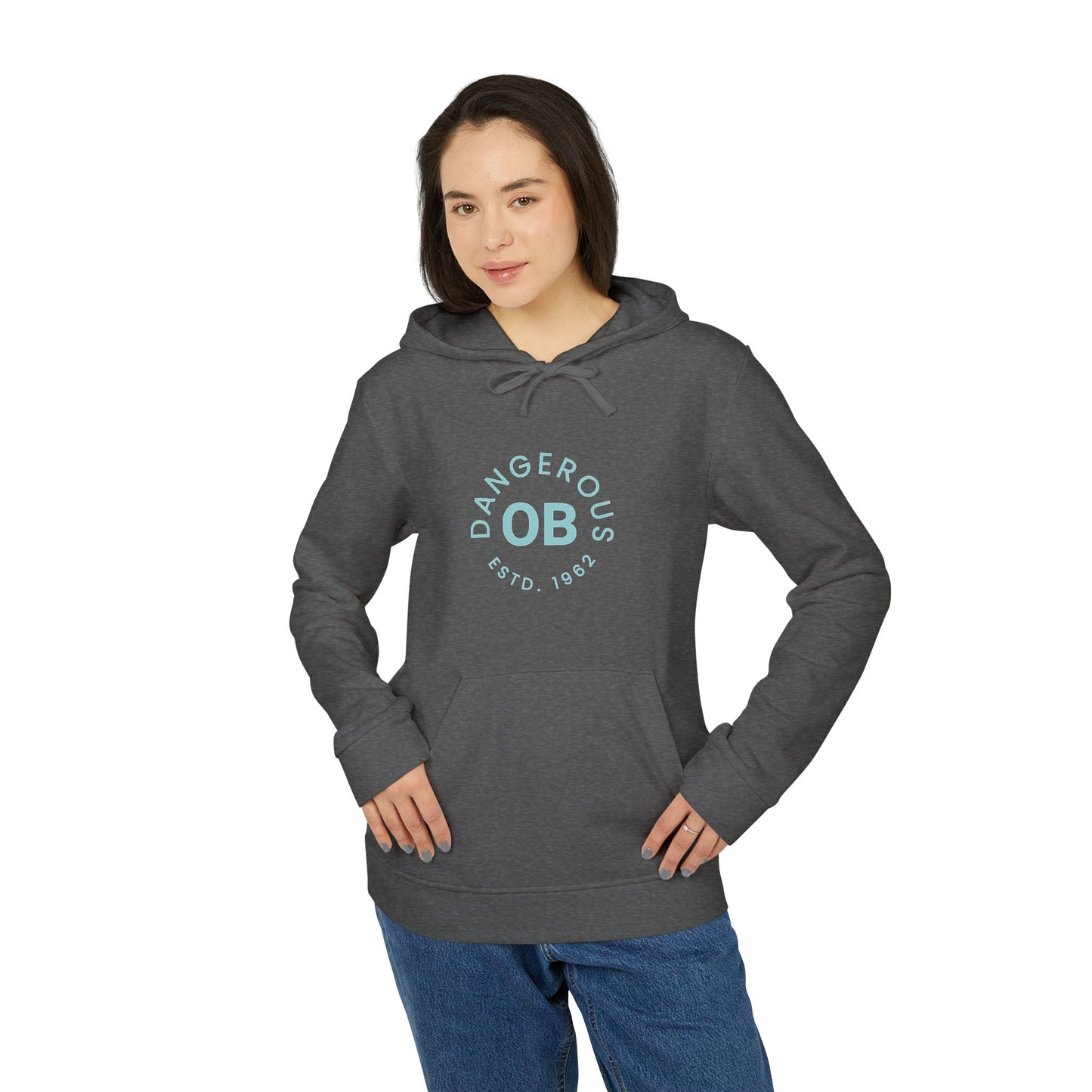 OBDangerous Designed Original Logo adidas Unisex Fleece Hoodie