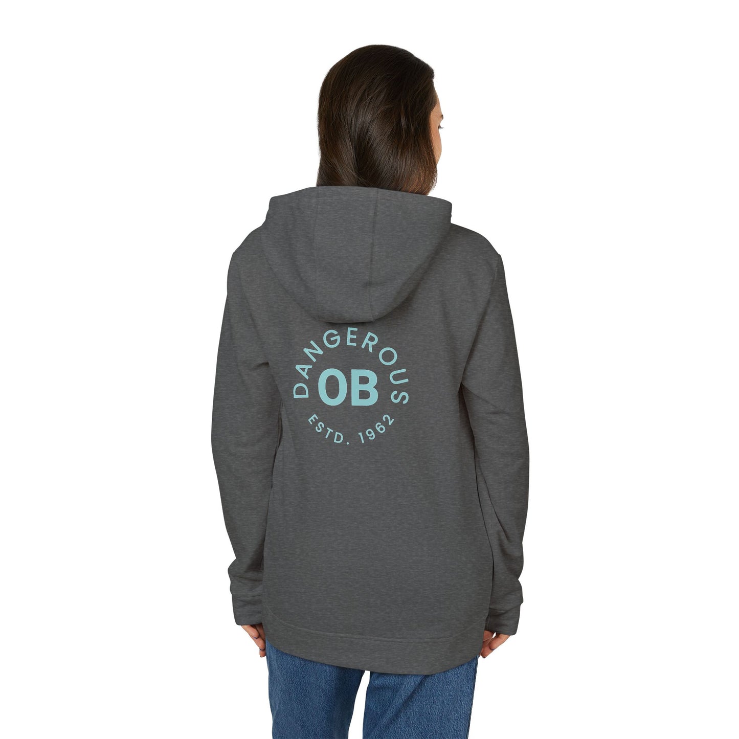 OBDangerous Designed Original Logo adidas Unisex Fleece Hoodie