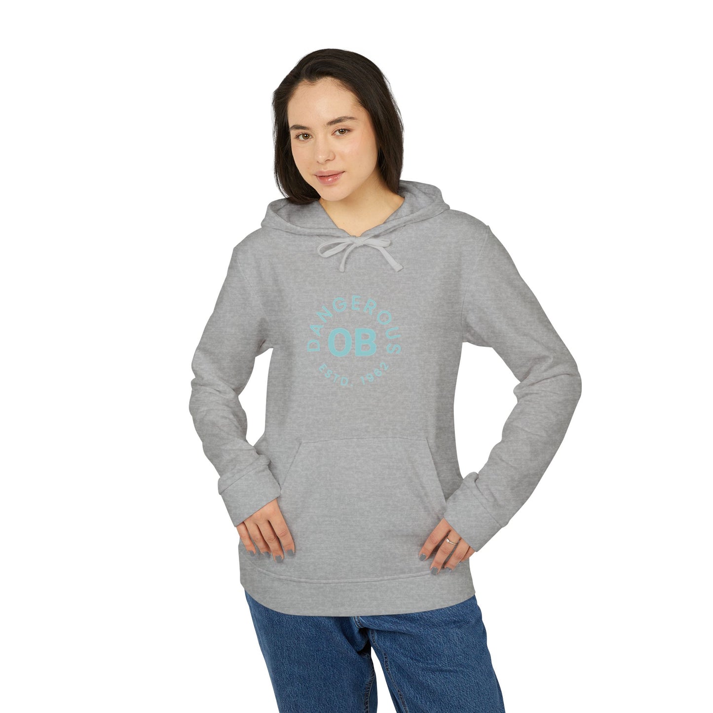 OBDangerous Designed Original Logo adidas Unisex Fleece Hoodie
