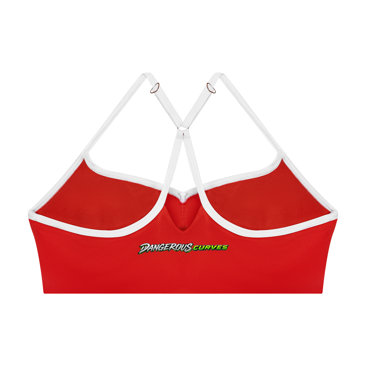 Dangerous Curves Women’s Color-Block Yoga Sports Bra