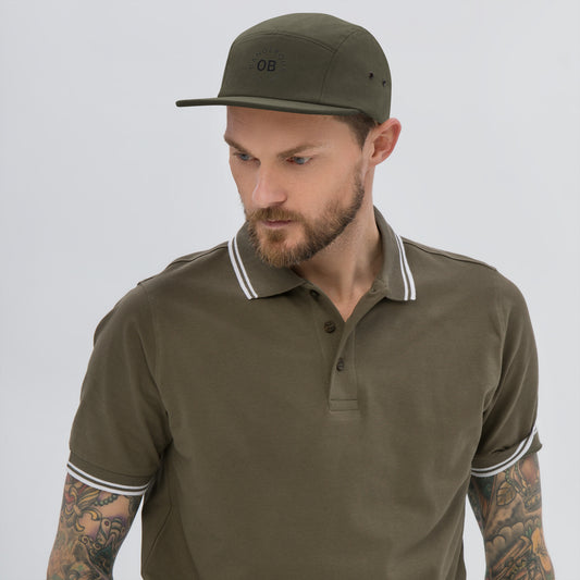 OBDangerous Designed Olive Five Panel Cap