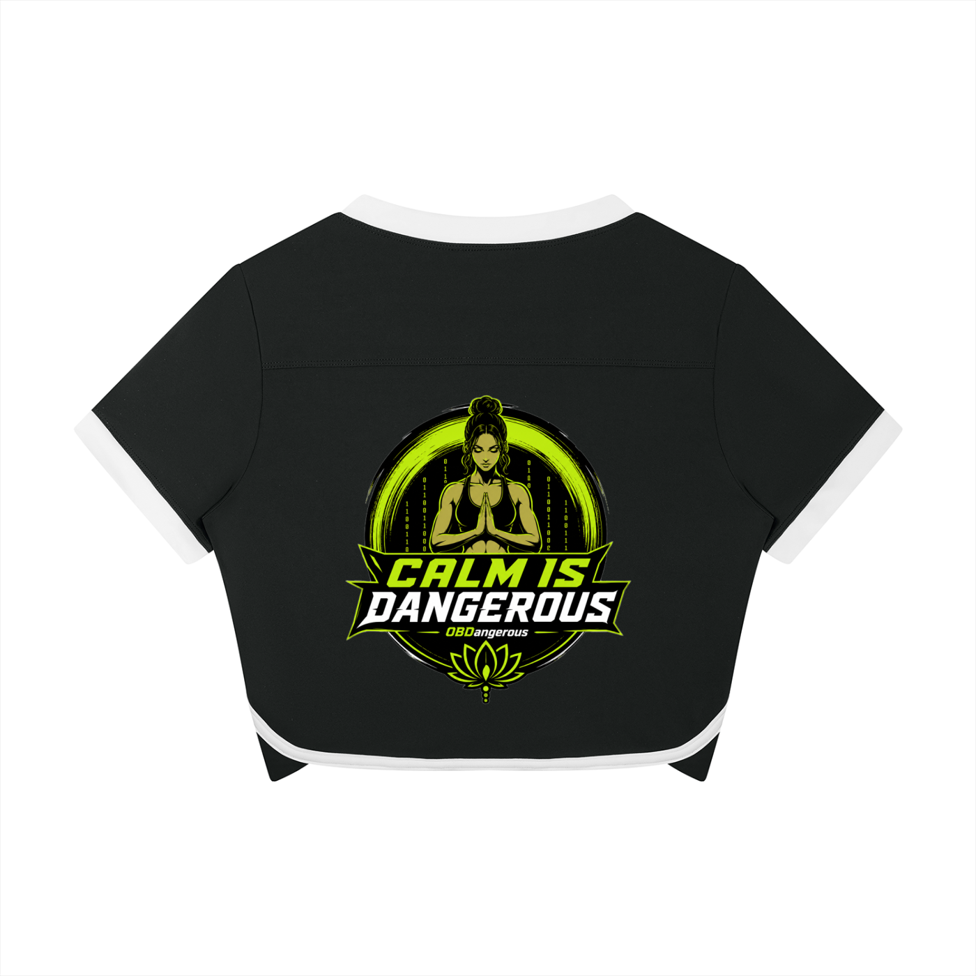 CALM IS DANGEROUS Women’s Color Block Performance T-Shirt
