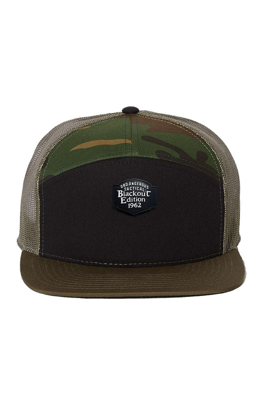 OBDangerous Designed Blackout Edition Black Camo Loden Cap