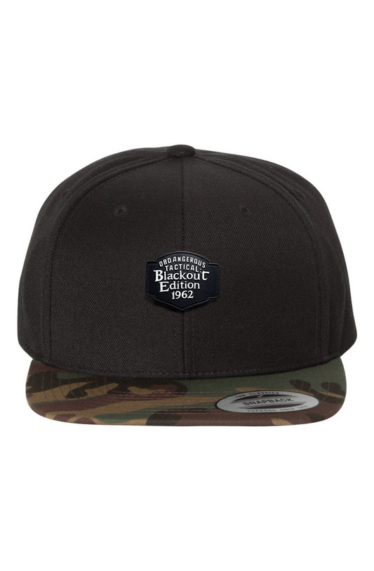 OBDangerous Designed Blackout Edition Black Camo Premium Snapback