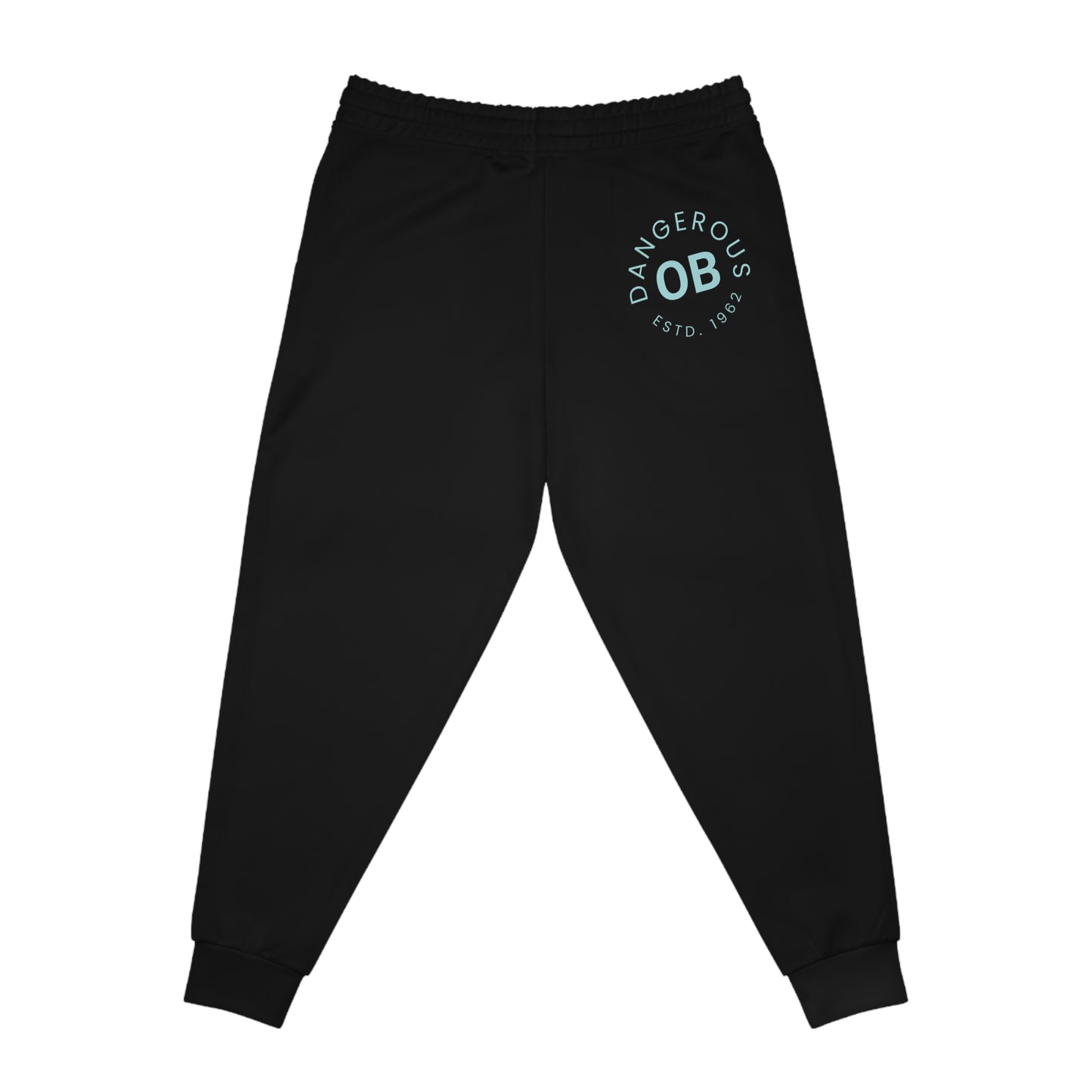 OBDangerous Designed Original blue logo Athletic Joggers (AOP)