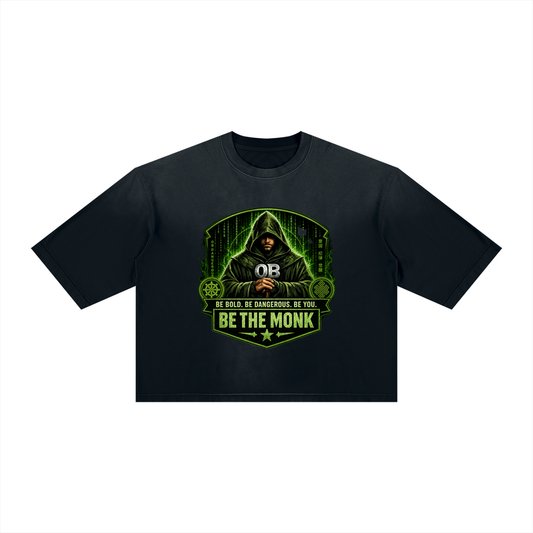 Be The Monk Vintage Wash Sunfade Boxy T-Shirt