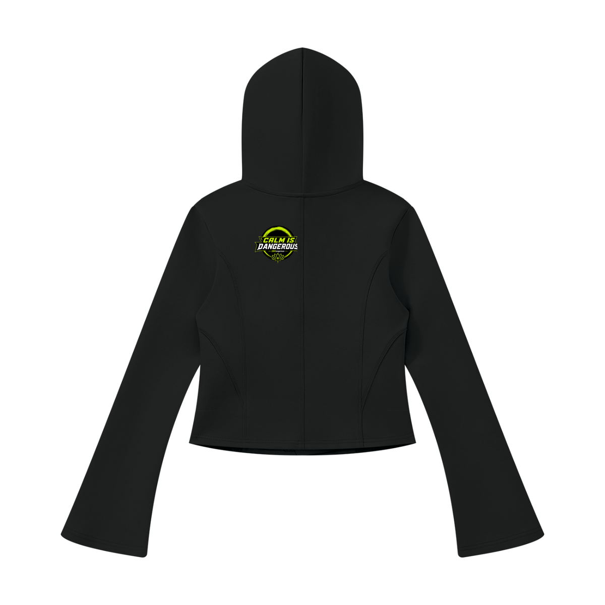 Tao Calm Women’s Bell Sleeve Full-Zip Hoodie